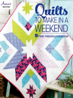 Cover Image: Quilts to make in a weekend :9 time-friendly designs